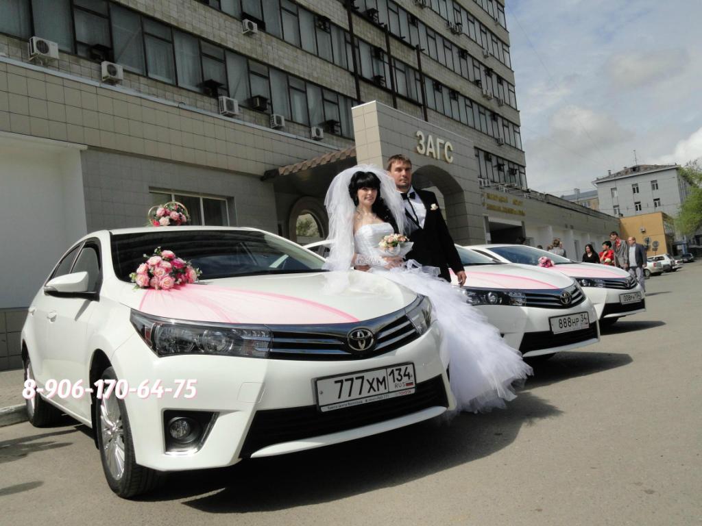 Бесплатная подача автомобилей в любой район Волгограда! Свадебный кортеж Волгоград - без посредников и переплат!
