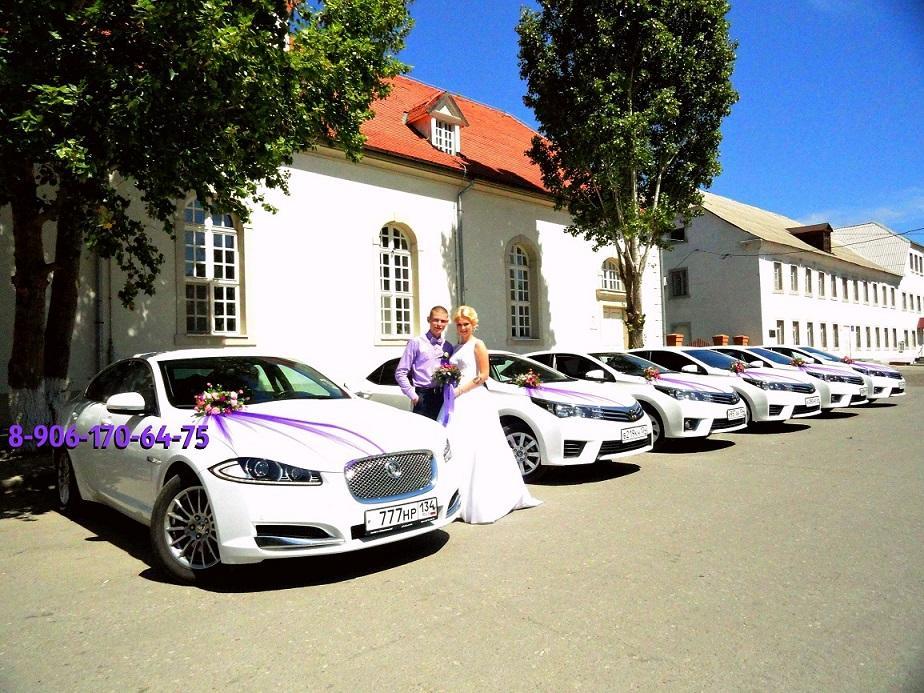 Свадебный кортеж Волгоград - машины и украшения на свадебные авто в Волгограде и области.